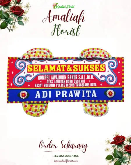 Papan Bunga Ucapan Selamat Lebakwana